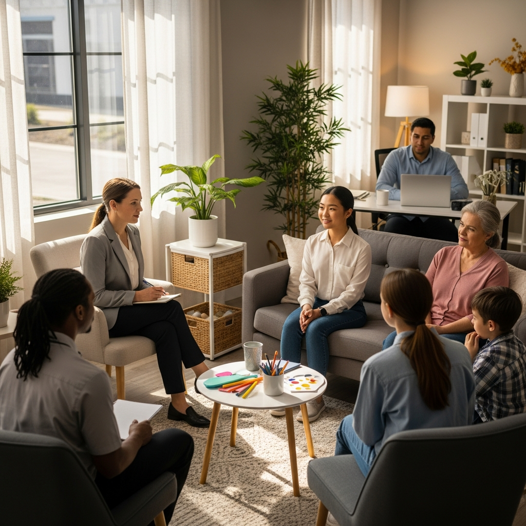 Family Therapy in North Lake Woodlands  Dr Audrey